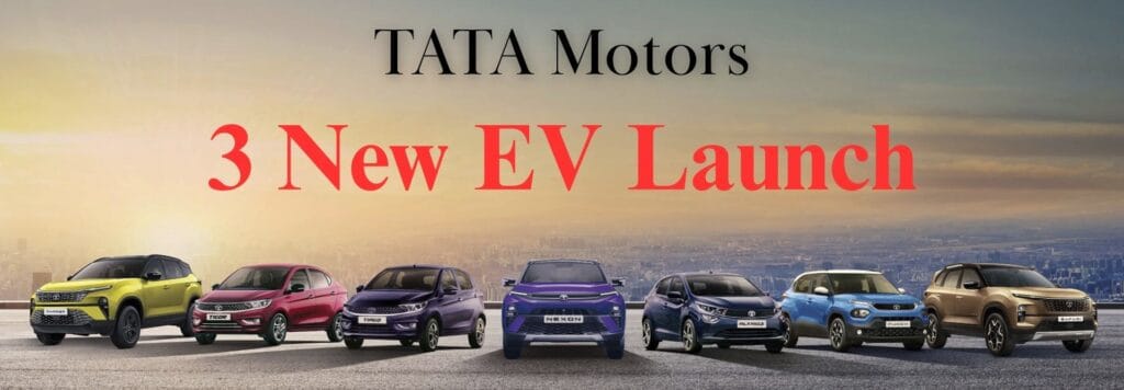 Tata Motors 3 New EV Launch